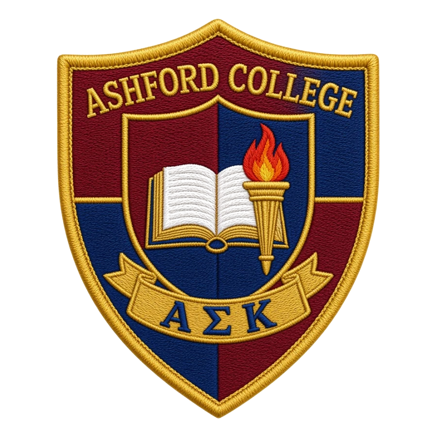 Custom embroidered patch for Schools, Universities & Greek Life