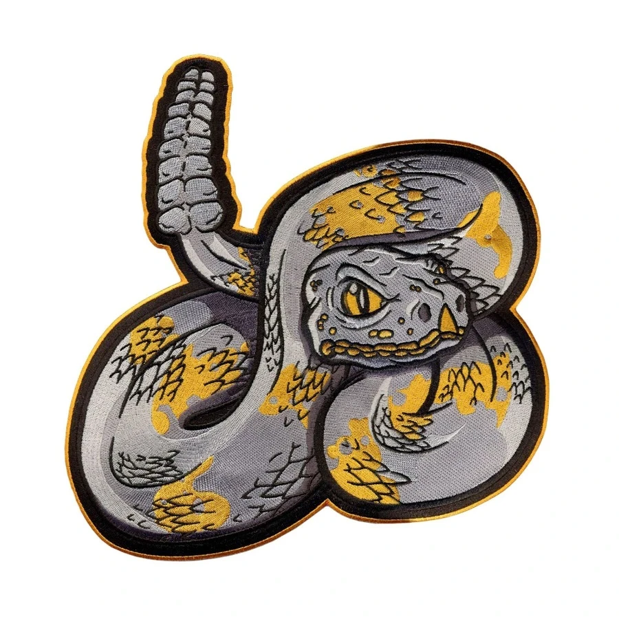 Custom heart embroidered patch