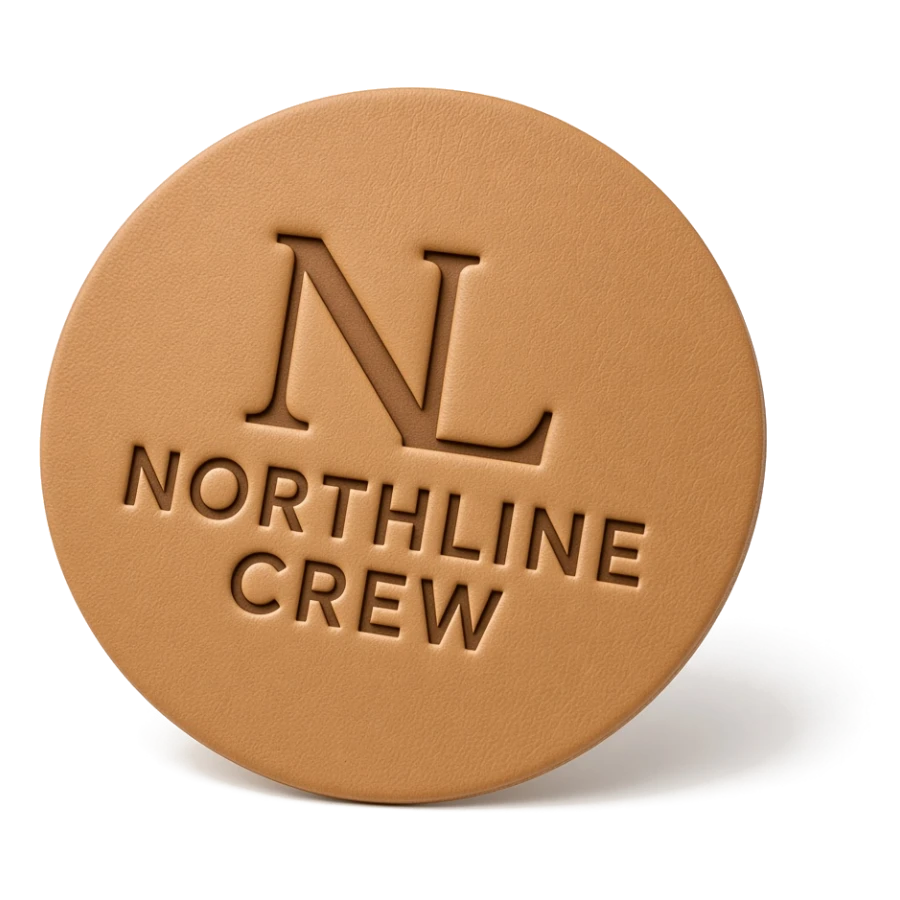 Custom leather patch for Corporate Branding & Workwear