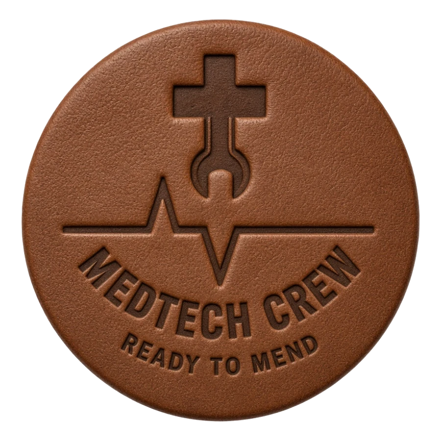 Custom leather patch for Medical, Wellness & Technical Repairs