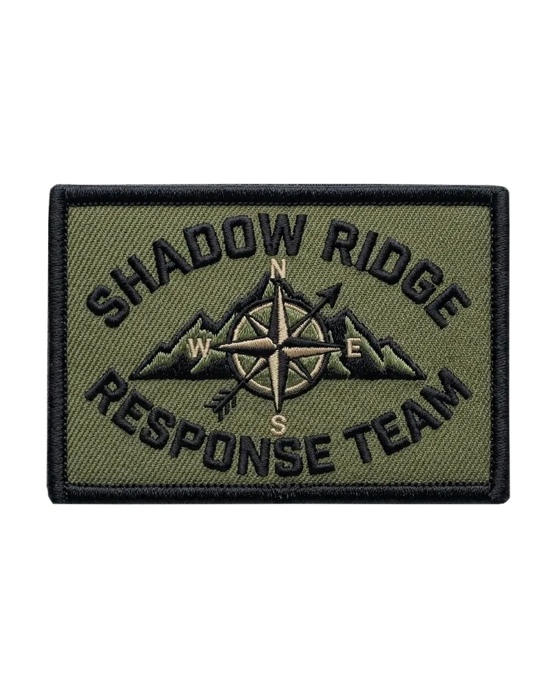 Custom 3D embroidered patch sample 3