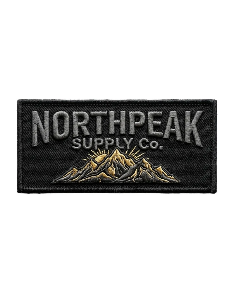 Custom 3D embroidered patch sample 7