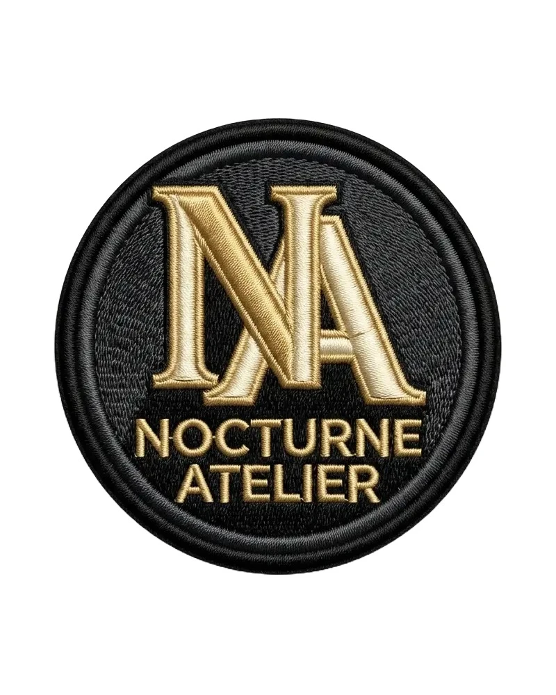 Custom 3D embroidered patch sample 2