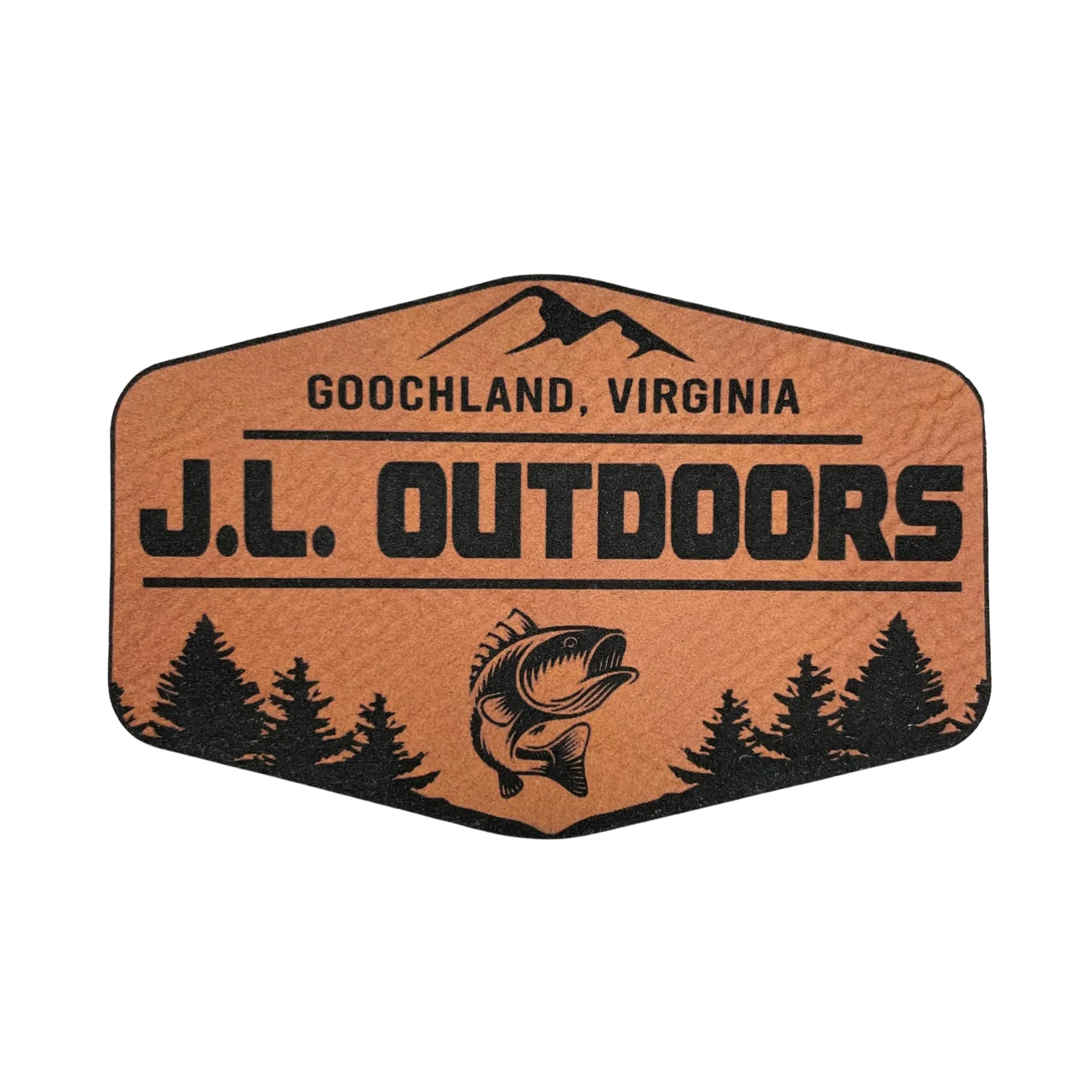 Custom leather patch sample 3