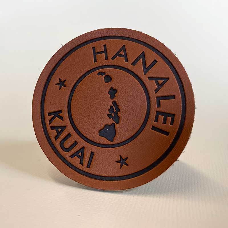 Custom leather patch sample 6