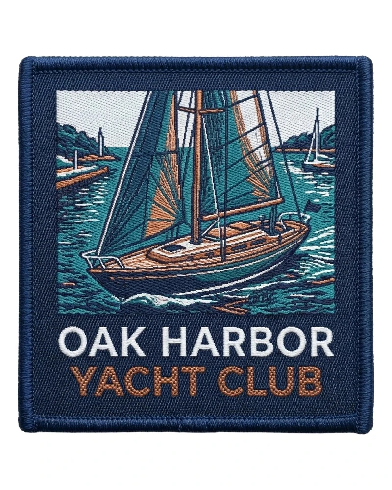 Custom woven patch sample 4