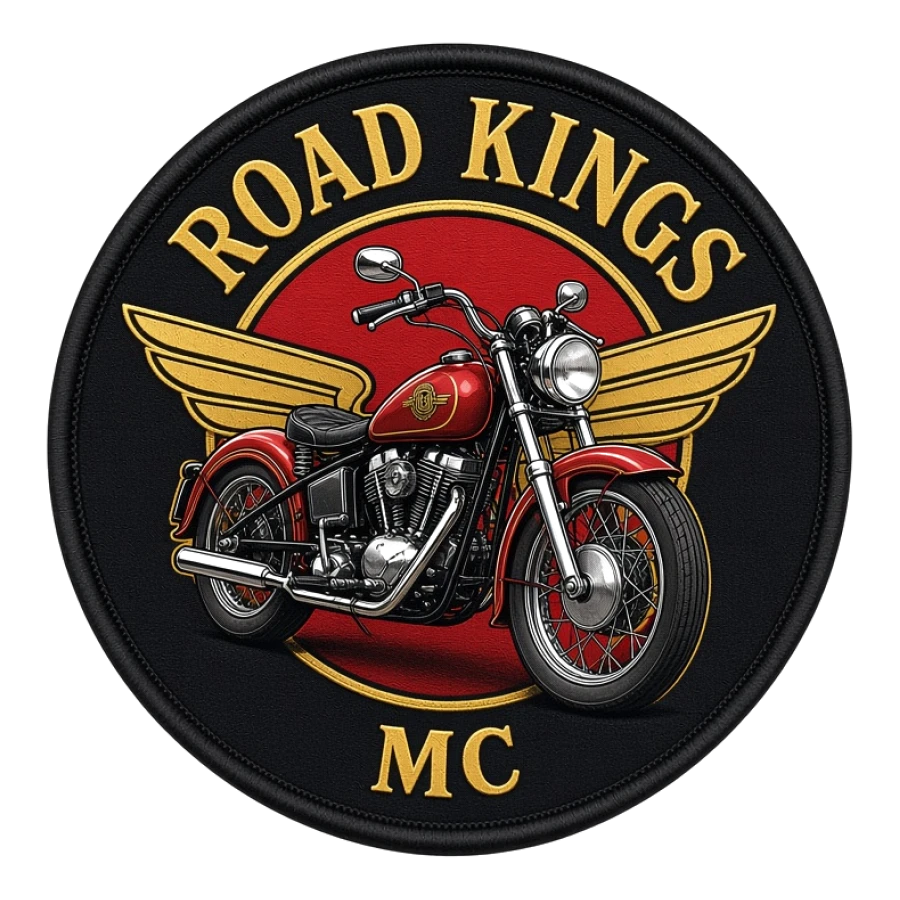 Custom printed patch for Automotive, Motorcycle & Biker Clubs
