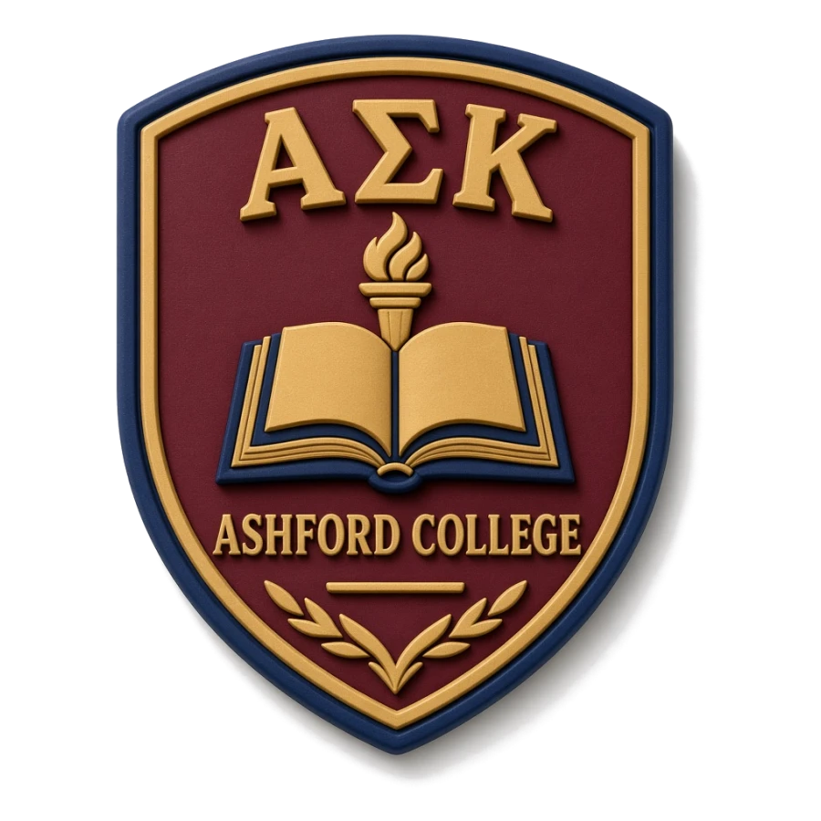 Custom PVC patch for Schools, Universities & Greek Life